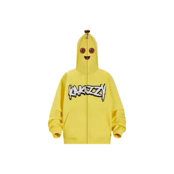 KAKAZZY Sweatshirts Unisex Yellow