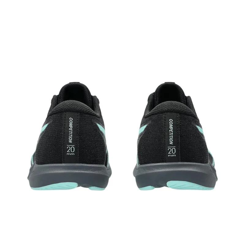 Asics HYPER RACER Anti Slip Wear Resistant Low Top Training Running Shoes Men's Black-3