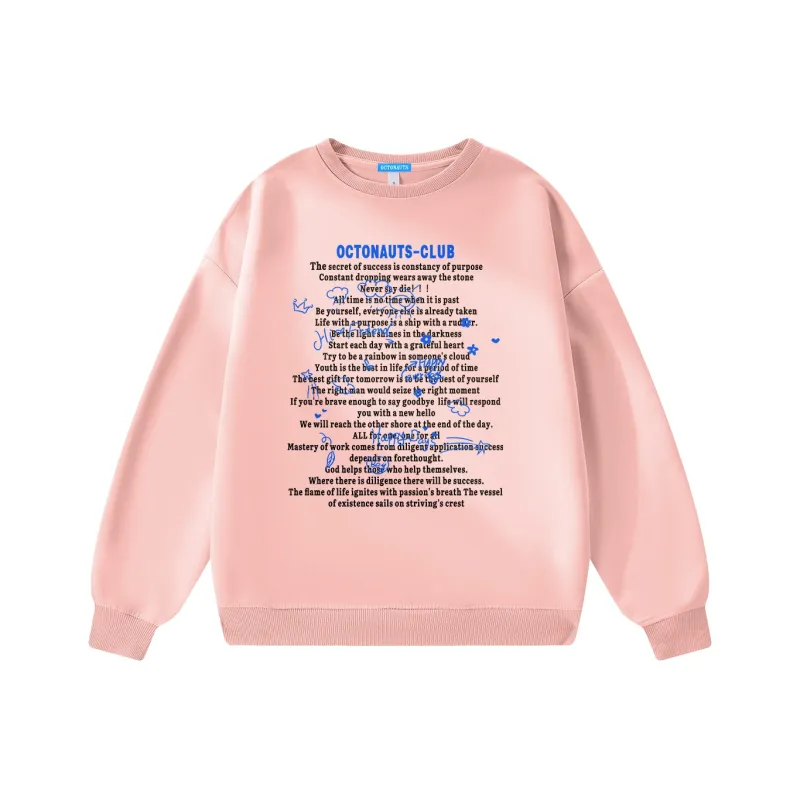 Small Columns Under The Sea Sweatshirt Unisex-4