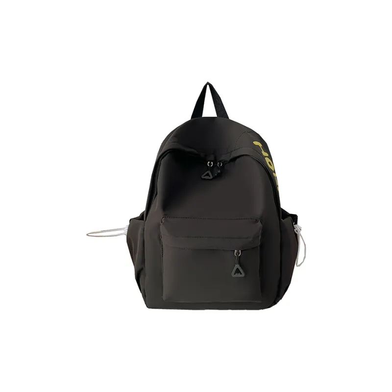 ZOGA Composite Cloth Backpack Regular Unisex White/Black/Pink/Lake Blue/Yellow-7