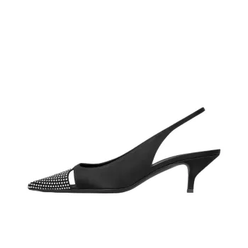 CELINE Judy Slim Heel High Heels 5.5cm Women's Black