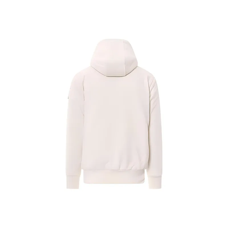 Moose Knuckles Logo Motif Plaque Zipped Hoodie-1