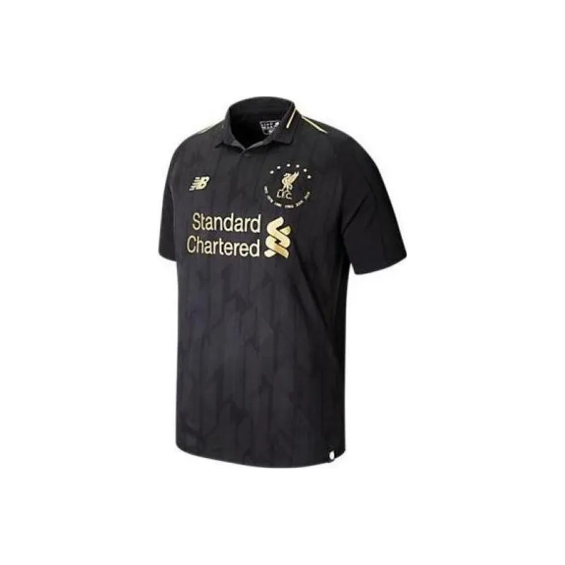New Balance Polo Shirts Men Black-0