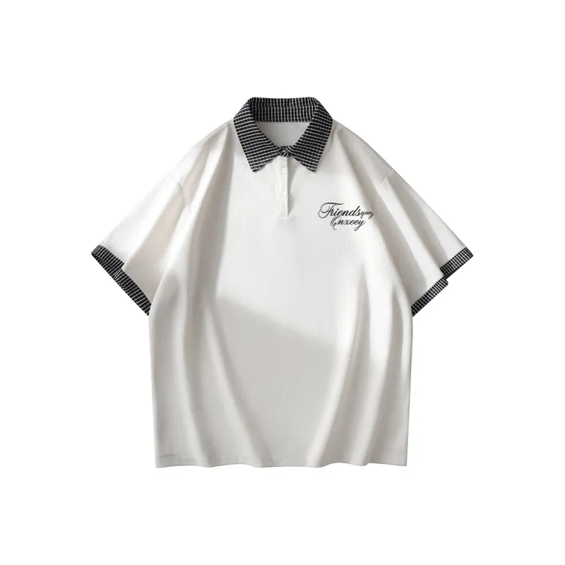 Qnxeey Polo Shirts Unisex-2