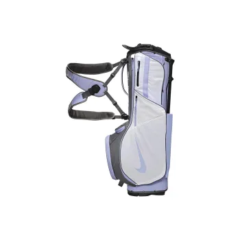 Nike Polyester Golf Bag Crossbody Bag Shoulder Bag Unisex White/Purple