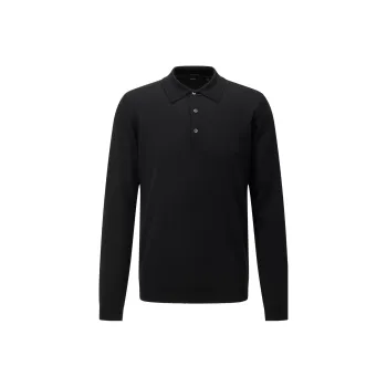 HUGO BOSS Polo Shirts Men Black