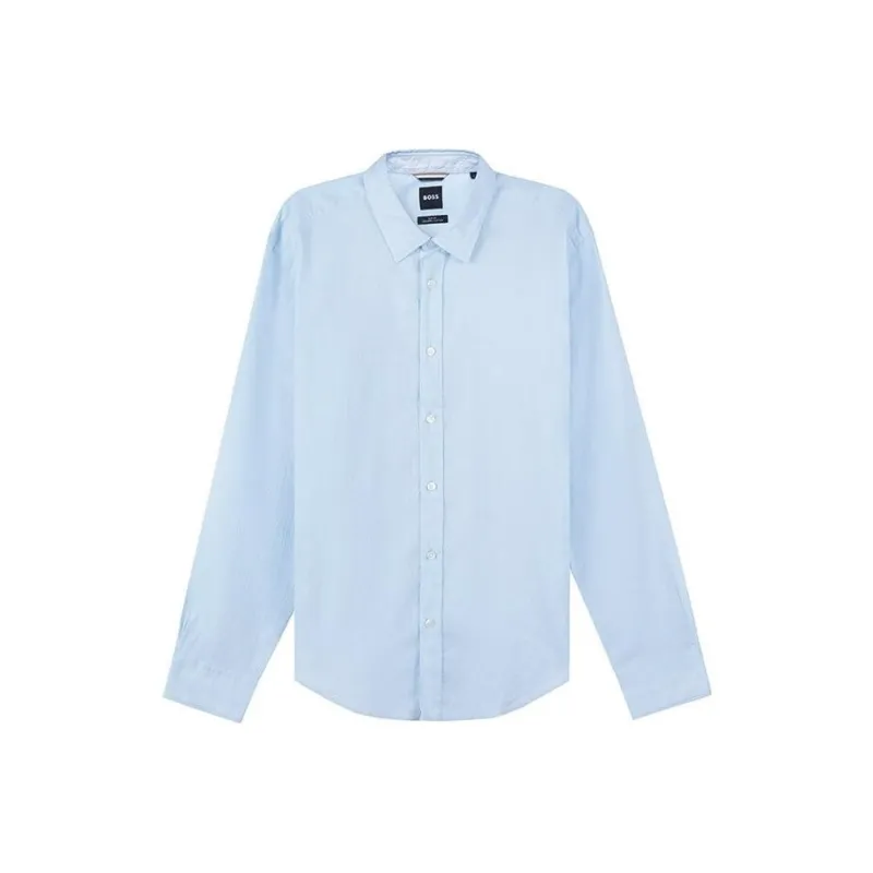 HUGO BOSS Shirt Men's Light Blue-0