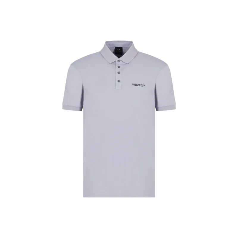 ARMANI EXCHANGEAE SS25 Polo Shirt Men's Purple-0