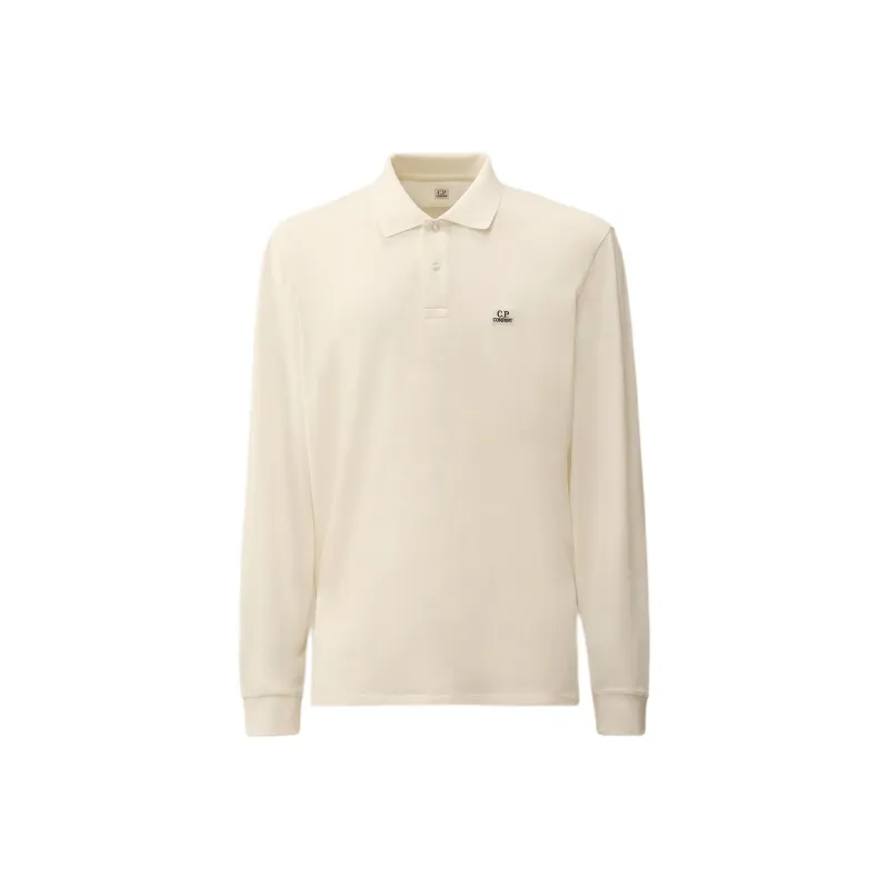 C.P.Company FW24 Polo Shirt Men's Gauze White-0