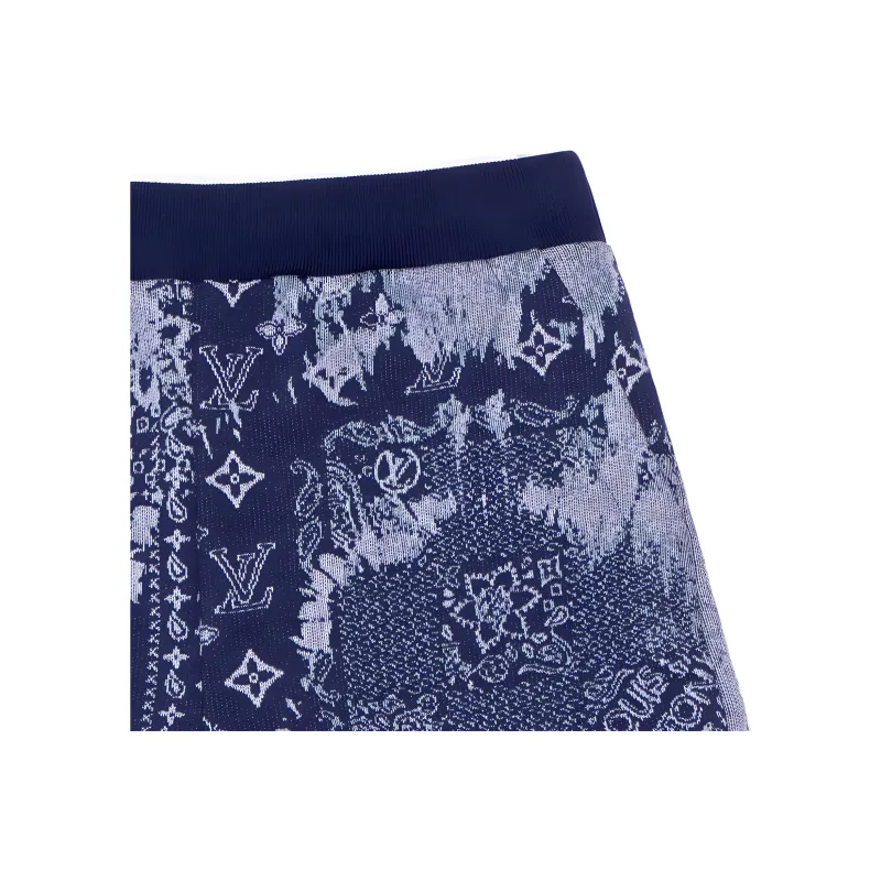 LOUIS VUITTON Monogram Bandana Shorts-3