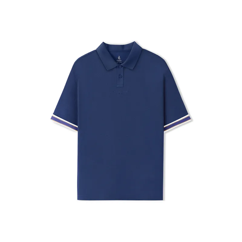 Skechers Polo Shirt Men's Medieval Blue-0