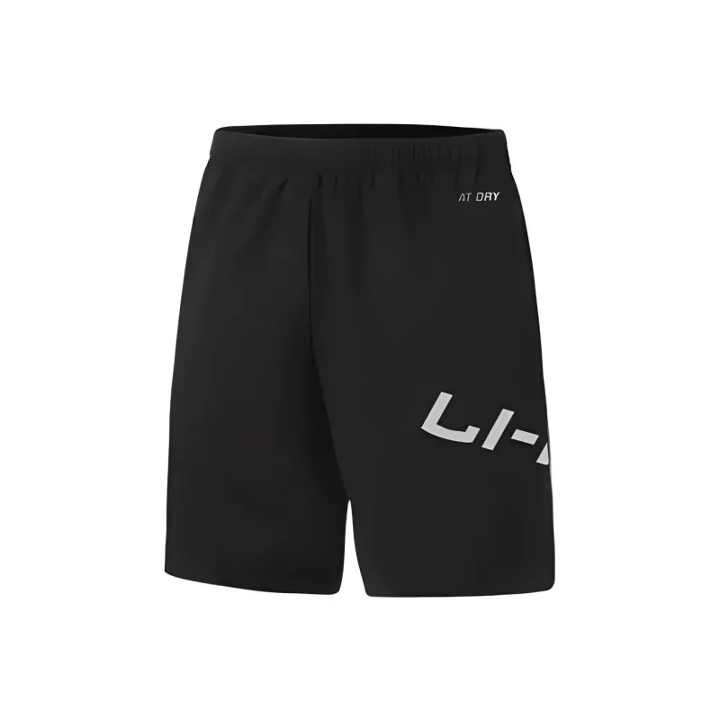 LINING Casual Shorts Unisex Black-1