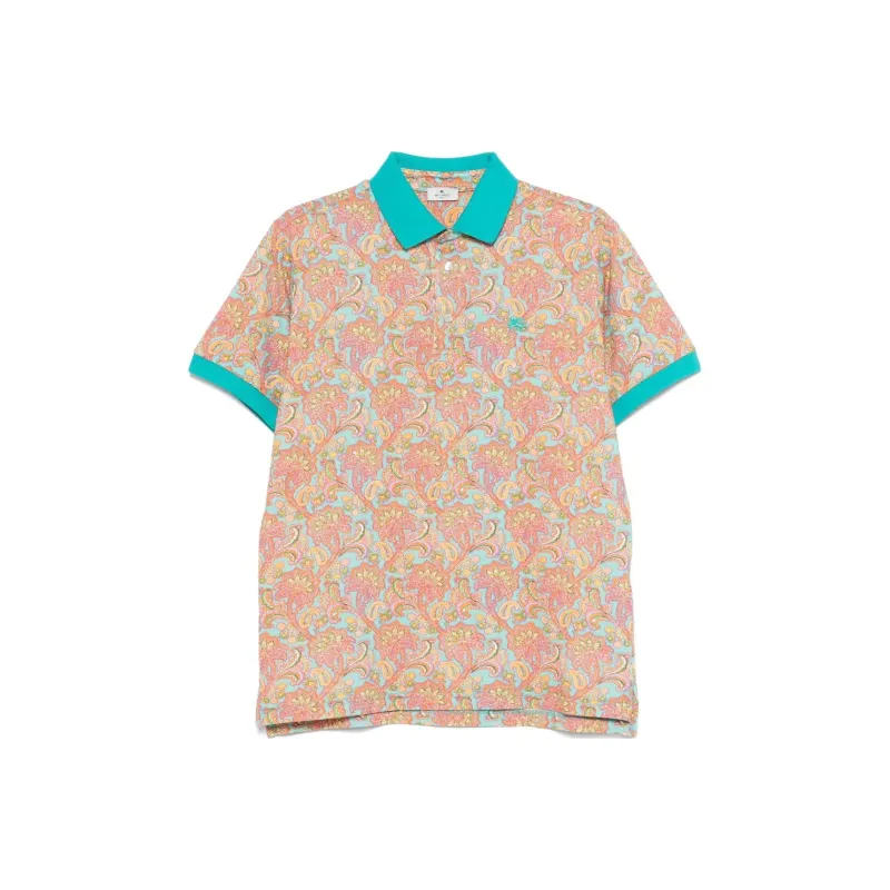 ETRO Paisley Polo Shirt-0