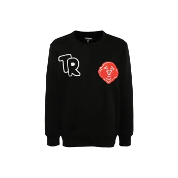 TRUE RELIGION SS24 Sweatshirt Men's Black
