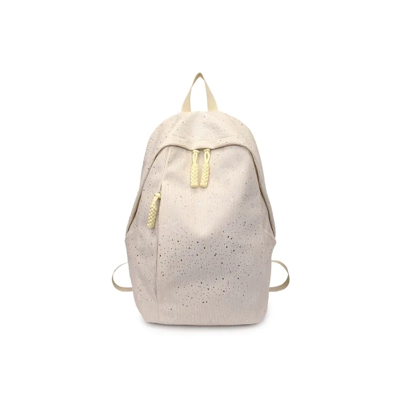 OURFUN Velour Backpack Women's White/Black/Red/Blue/Pink-0
