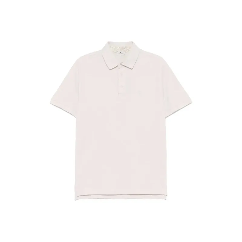 ETRO Pegaso Embroidered Polo Shirt-0