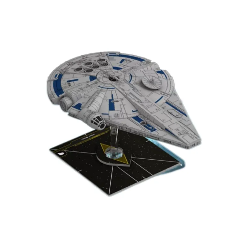 ASMODEE Star Wars X Wing Fighter 2.0 First Wave Lando's Millennium Falcon, English Edition Board Games-1