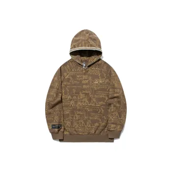 LiNing x LIXIAOLONG LIANMINGKUAN Sweatshirt Unisex Terracotta Brown