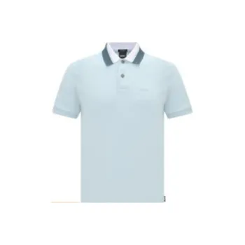 HUGO BOSS Polo Shirt Men's Light Blue