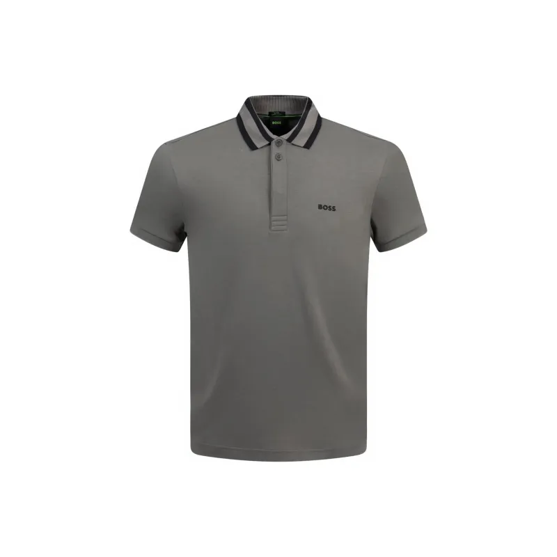 HUGO BOSS Logo Detailed Polo Shirt-0