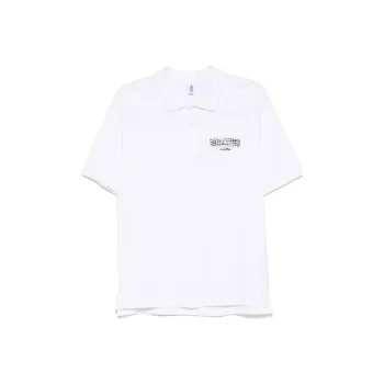 MOSCHINO Logo print Polo Shirt