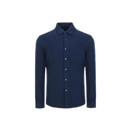 BRAUN BUFFEL Shirt Men's Royal Blue