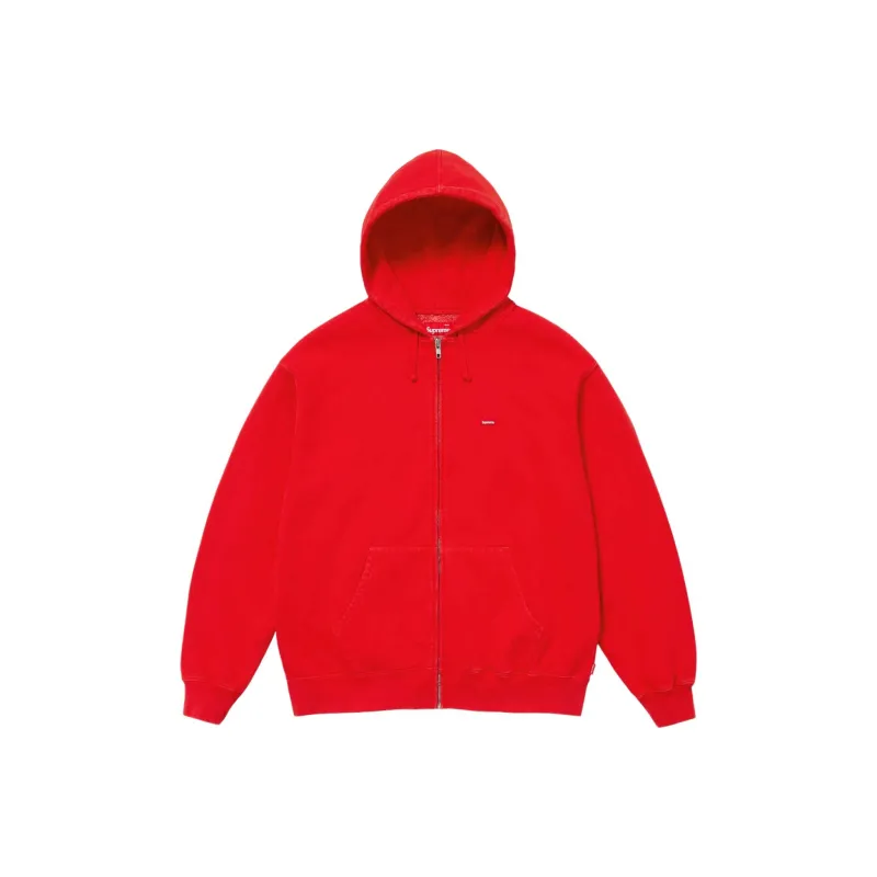 Supreme Overdyed Small Box Zip Up Hooded Sweatshirt-1