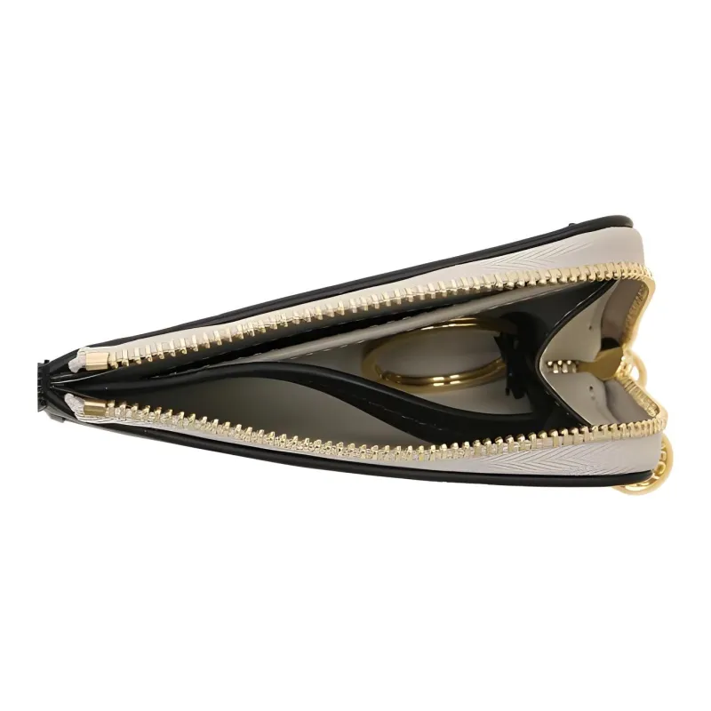 Stella McCartney Logo Perforated Zipped Wallet-4