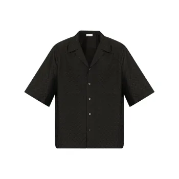 Alexander McQueen Skull Jacquard Shirt