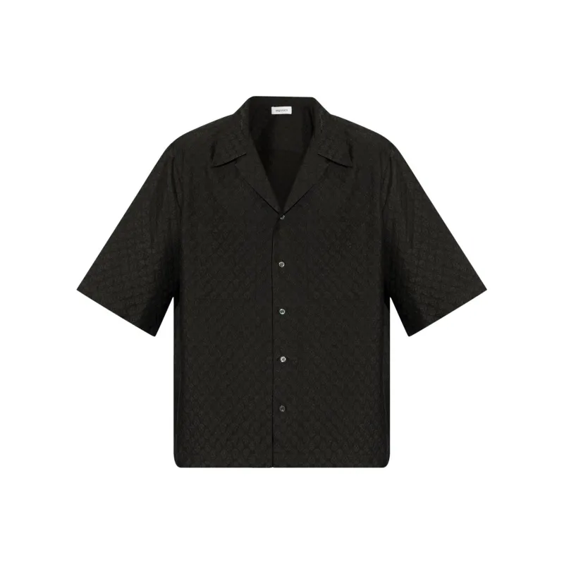 Alexander McQueen Skull Jacquard Shirt-0