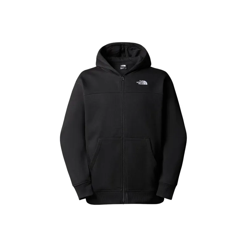 THE NORTH FACE ESSENTIAL FULL-ZIP HOODIE Sweatshirt Men's Black-0