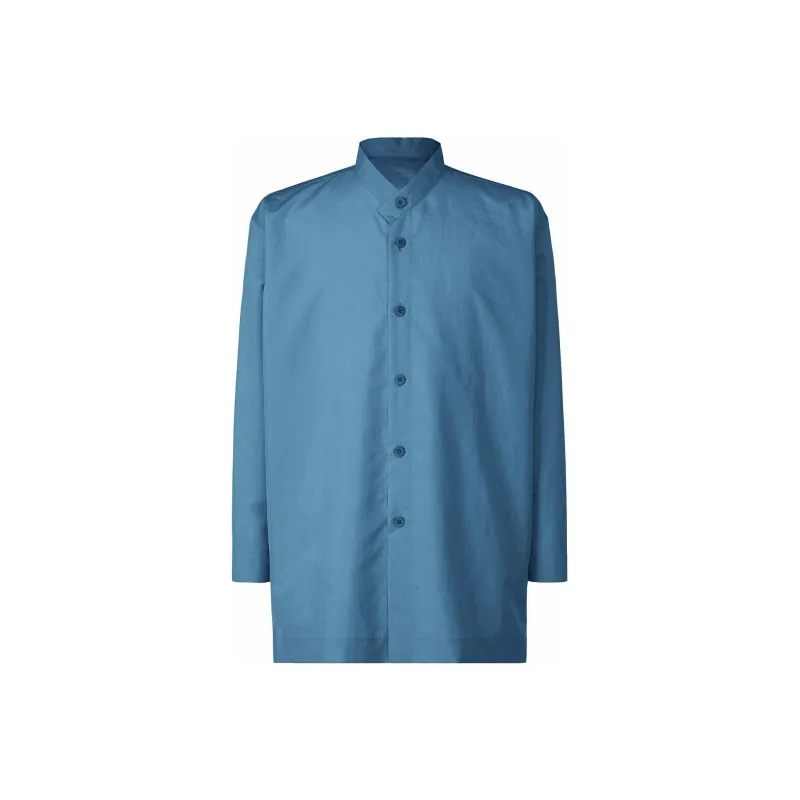Homme Plissé Issey Miyake FW22 Shirt Men's Blue-0