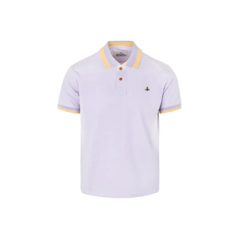 Vivienne Westwood SS23 Polo Shirt Men's Purple-0
