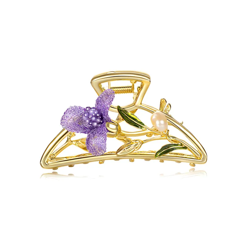Cercoo Hair Clips Women's ZjH313 Purple-0