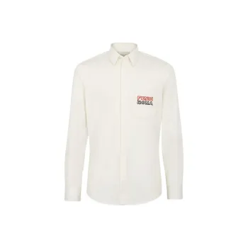 FENDI SS23 Chinese New Year Shirts Men White