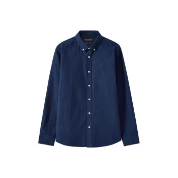 MARC OPOLO Shirt Men's Black Navy Blue