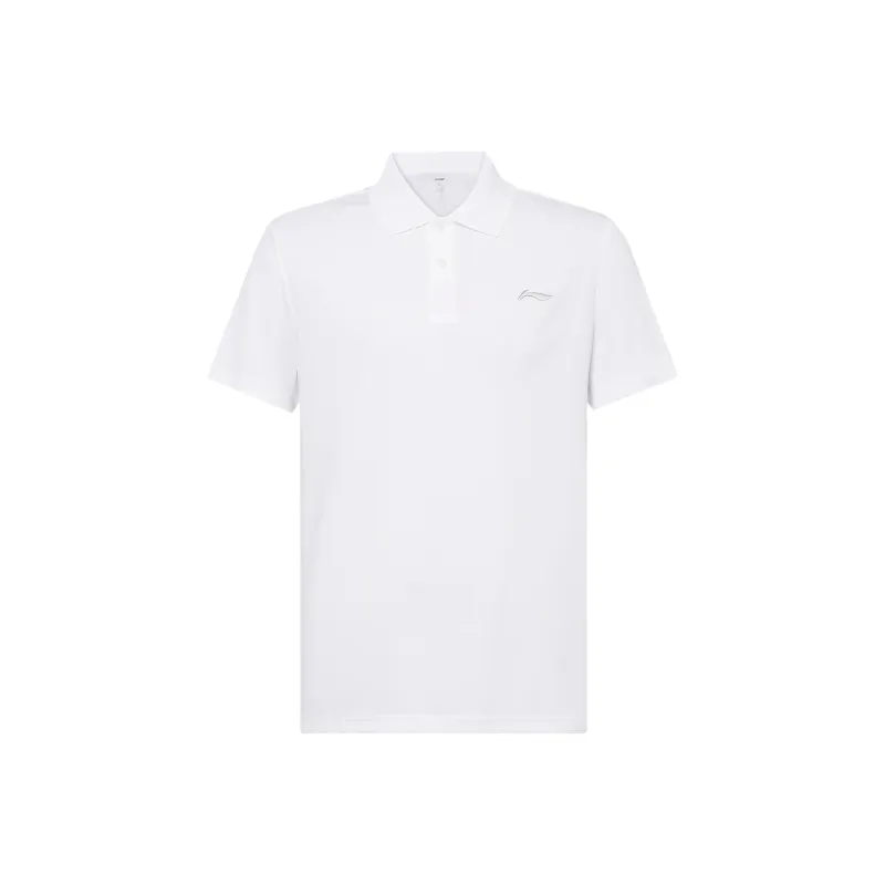 LiNing Training Series Polo Shirt Men's White-0