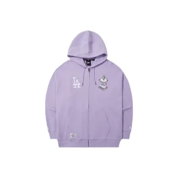 New Era x MLB SS24 Los Angeles Dodgers Sweatshirt Unisex Purple