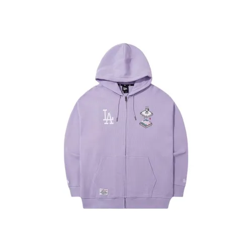 New Era x MLB SS24 Los Angeles Dodgers Sweatshirt Unisex Purple