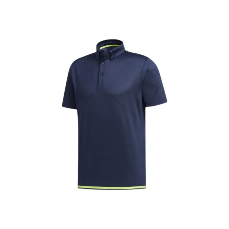 Adidas Polo Shirts Men Blue-0