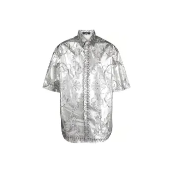 VERSACE FW22 Shirt Men's Silver