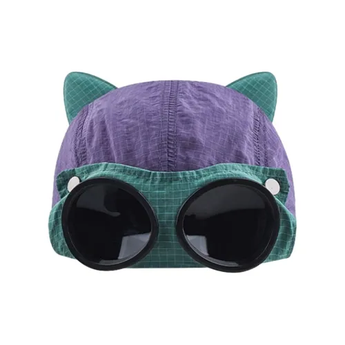 FREE RABBITⅡ Fashion Cute Cat Ear Reversed Wear Baseball Caps Unisex