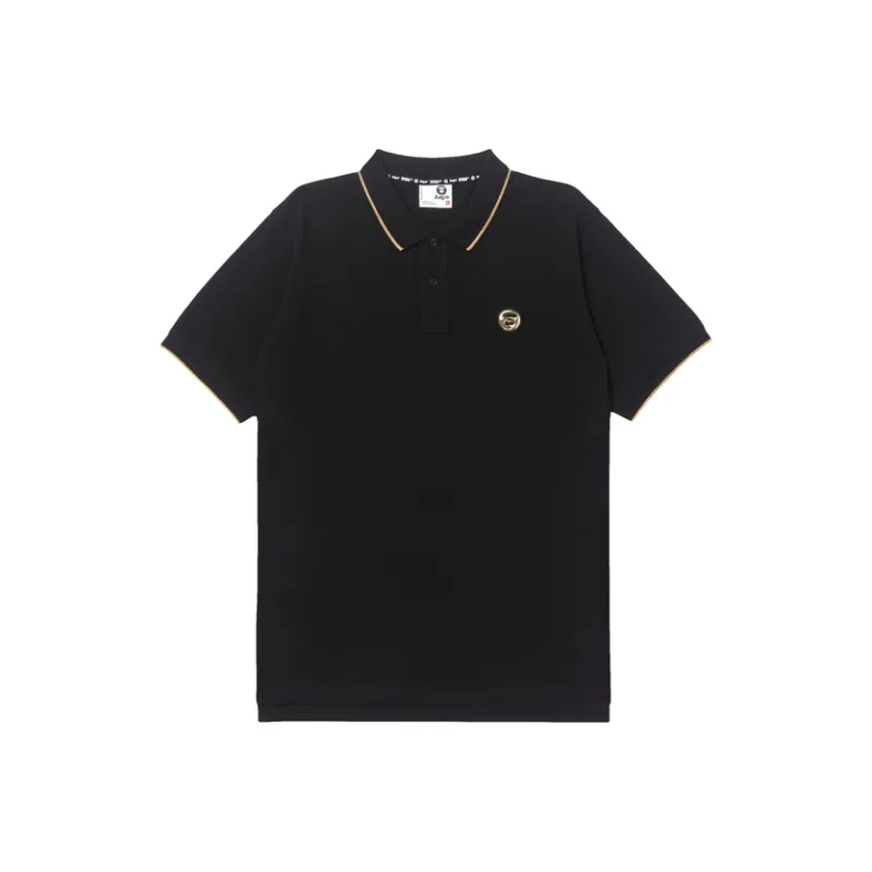 Aape Polo Shirts Men Black BKX-0