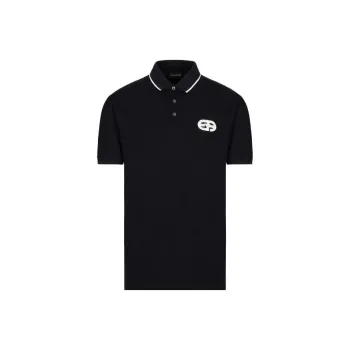 EMPORIO ARMANI FW22 Polo Shirt Men's Navy Blue