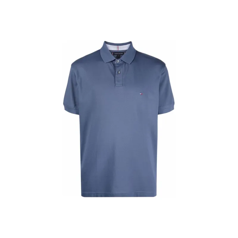 Tommy Hilfiger Embroidered Logo Polo Shirt-0