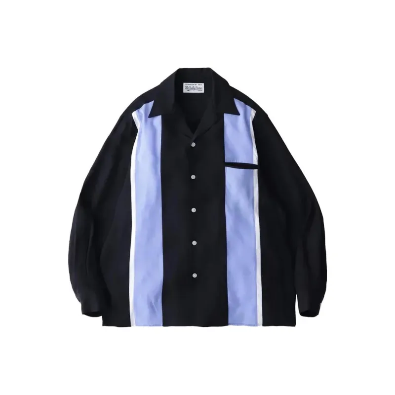WACKO MARIA Shirts Men Black-0