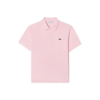 LACOSTE Polo Shirts Men Pink