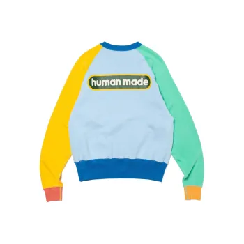HUMAN MADE SS24 CRAZY TSURIAMI SWEATSHIRT Sweatshirt Unisex Blue