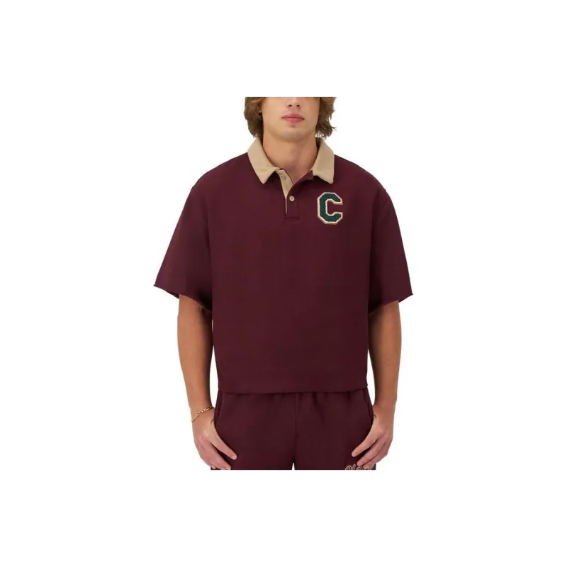 Champion Polo Shirts Men Burgundy-0
