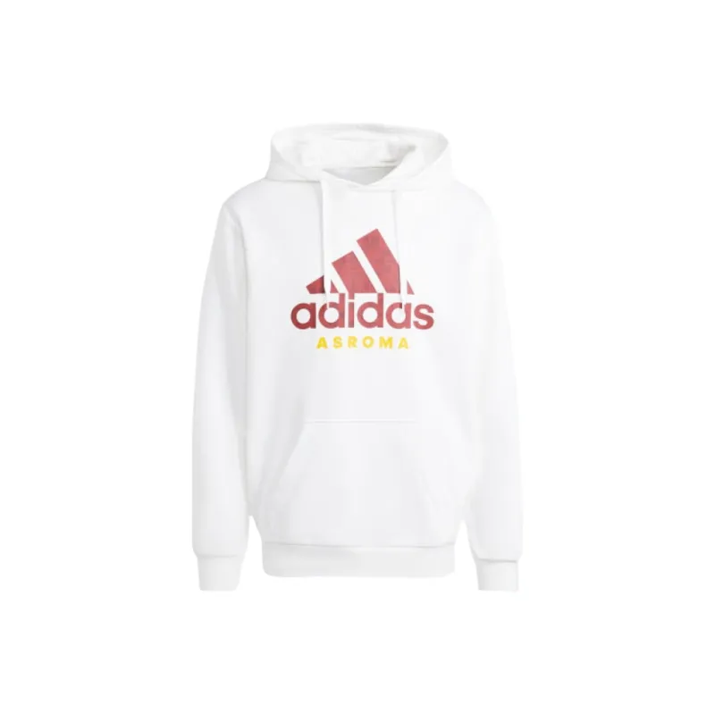 Adidas AS ROMA DNA HOODIE Sweatshirt Men's White-0
